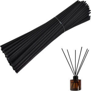 100 قطعة من اعواد فواحة الزيوت العطرية من جيرريت، اعواد توزيع روائح الزيوت العطرية