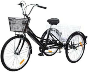 دراجة ثلاث عجلات وسلة: