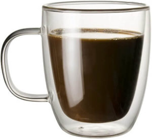 كوب لاتيه شفاف من ليتل وورلد