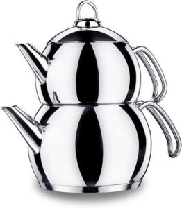 ابريق شاي البخار تركي للشاي من كوركماز