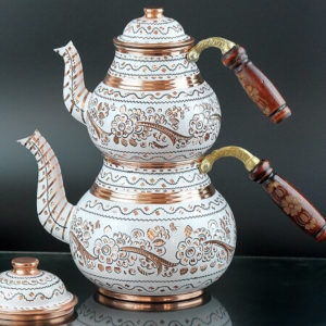 ابريق شاي تركي نحاس من فيسمارتا