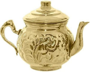 ابريق شاي نحاس