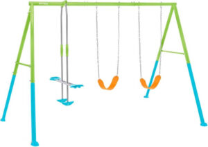 أرجوحة ثلاثية للتأرجح والانزلاق من انتيكس - افضل مراجيح للاطفال