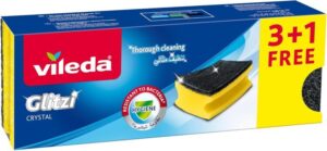 إسفنجة غسل الأطباق فيلدا جليتزي 3+1 قطع