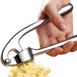 الماري هراسة ثوم من الستانلس ستيل - هرس الثوم بدون جهد مع هراسة ثوم متينة