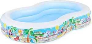 انتكس سويم مركز سباحة قابل للنفخ من بارادايس على شاطئ البحر،الوان متعددة، 56490 - أفضل مسبح أطفال