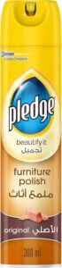 بخاخ منظف وتلميع الاثاث من بليدج، اصلي، 300 مل - أفضل أنواع ملمع الخشب