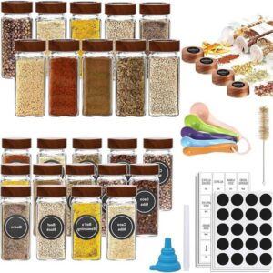 برطمانات توابل من اميرالون - زجاجية مع اغطية شاكر - افضل علب بهارات