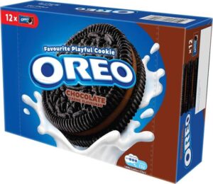 بسكويت كريمي بالشوكولاتة من اوريو عبوة متعددة 36.8 جرام × 12
