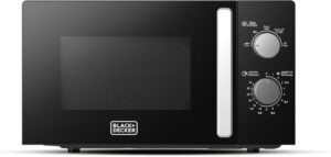 بلاك اند ديكير فرن ميكروويف سولو سعة 20 لتر، مخرج 700 واط MZ2007PSA-B5 - احسن انواع ميكروويف