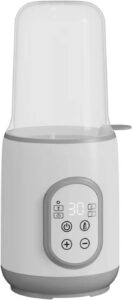 جهاز تسخين زجاجات حليب الاطفال المحمول من هوهويوب مع تحكم ذكي في درجة الحرارة