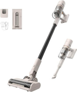 دريم مكنسة كهربائية عمودية لاسلكية U10 بقوة شفط 18000 باسكال، راس فرشاة دوار 180 درجة