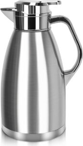 رمس قهوة معزول بتفريغ الهواء من الستانلس ستيل بسعة 75 اونصة 2.3 لتر من بروسوزا