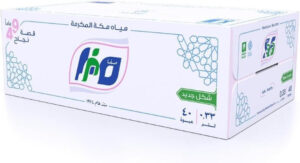 زجاجة مياه بلاستيكية من صفا مكة 40 × 330 مل - عبوة قطعة واحدة