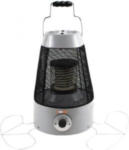 سخان كهربائي دائري 2000 واط من كولين، رمادي - احسن دفاية كهرباء