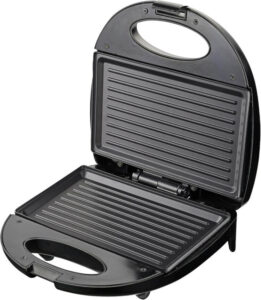 شواية ساندويتش من فليكسي شريحتين، مقبض بارد الملمس 750 واط