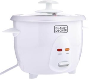 طباخ أرز بلاك+ديكر، قدرة 350 واط، سعة 0.6 لتر RC650-B5