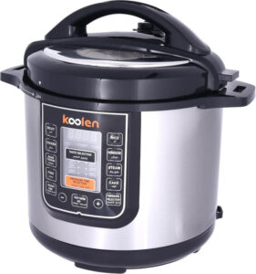 طنجرة ضغط كهربائية من كولين سعة 6 لتر متعددة الالوان فولاذ مقاوم للصدأ ألوان 6.0 (افضل قدر ضغط كهربائي)