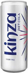 علبة مشروبات غازية دايت كولا من كينزا، 250 مل