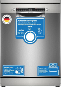 غسالة صحون قائمة بذاتها من السلسلة 4 مع سطح فولاذي من بوش SMS4ECI26M - افضل نوع غسالة صحون