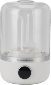 غسالة صغيرة محمولة 10 واط هادئة وقابلة لاعادة الشحن، مثالية للملابس الداخلية والجوارب وملابس الاطفال - افضل نوع غسالة اطفال