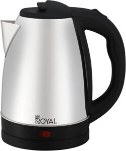 غلاية كهربائية 1.8 لتر من رويال ابلاينسيس - 1500 واط - ستيل