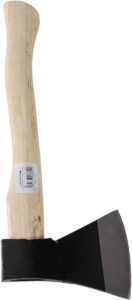 فأس بمقبض خشبي من لوازم - قطع نظيف برأس متين من الفولاذ ومقبض من الخشب