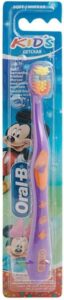 فرشاة أسنان لينة اورال بي بتصميم ميكي ماوس للمرحلة 2 (2-4 سنوات) - افضل فرشاة اسنان للاطفال