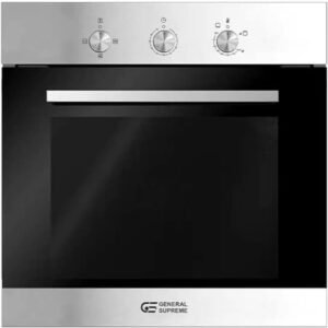 فرن غاز مدمج من جنرال سوبريم 60 سم، 64 لتر، 3 وظائف، ستيل، ايطالي