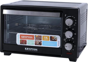فرن كهربائي KNO6096 من كريبتون بقدرة 1280 واط، سعة 19 لتر