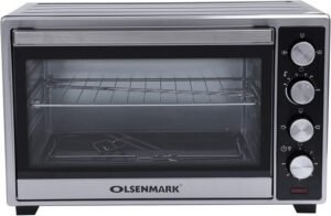فرن كهربائي بالحمل الحراري وشواية، 45 لتر، طراز OMO2266 من اولسن مارك - افضل فرن كهربائي