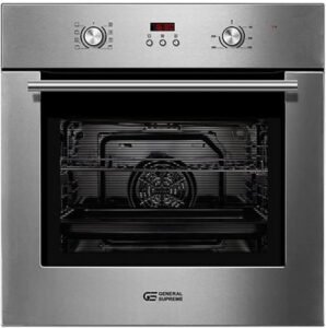 فرن كهربائي مدمج من الستانلس ستيل من جينيرال سوبريم، سعة 70 لترًا، بطول 60 سم