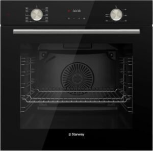 فرن مدمج 73 لتر مقاس 60 × 60 سم بـ10 برامج طهي مدمجة من ستار واي