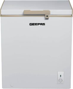 فريزر افقي سعة 145 لتر مع ترموستات قابل للتعديل من جيباس GCF1709WSH