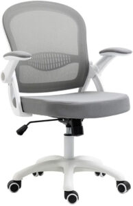 كرسي من آن فيش للعمل المكتبي والكمبيوتر، يتميز بتصميم مريح وارتفاع قابل للتعديل ومساند ذراع قابلة للطي - افضل انواع كراسي المكتب