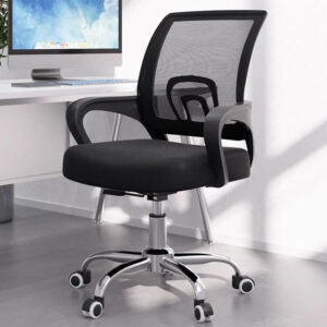 كرسي من ريركودور للمكتب المنزلي والعمل المكتبي والألعاب، مع ارتفاع قابل للتعديل ودعم لومبار وسويفل 360 درجة