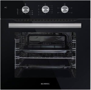 كومتيل فرن بلت ان كهرباء 60 سم، 56 لتر، 9 وظائف، 4 برامج، قدرة 2000 واط، تركي، استيل - 362-10 - A6-SF2(MT)