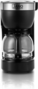 ماكينة تحضير القهوة بالتنقيط من جانو بسعة 0.65 لتر باللون الأسود