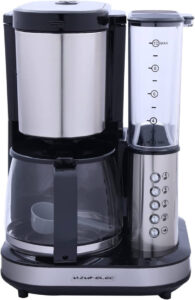 ماكينة تحضير القهوة سعة 1.25 لتر استطاعة 800 واط من السيف - افضل ماكينة قهوة مقطرة