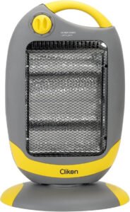 مدفأة هالوجين كليكون بقوة 1200 واط مع 3 مستويات تسخين - موديل CK4245 - افضل دفاية هالوجين