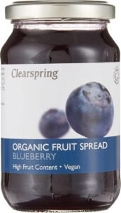 مربى توت ازرق عضوي من كلير سبرينج، 280 غرام - افضل مربى توت