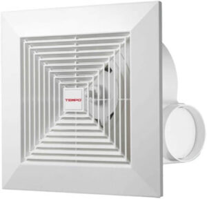 مروحة شفط هواء للسقف مقاس 8 انش للحمام ومنقي الهواء وازالة الروائح الكريهة من تيمبو - صنع في كوريا