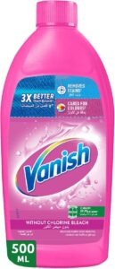 مزيل بقع الاقمشة السائل من فانيش، 500 مل للملابس الملونة والبيضاء - أفضل مزيل بقع للملابس الملونة