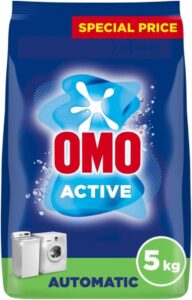 مسحوق غسيل أومو، للغسالات الأوتوماتيك أكتيف، ٥ كجم