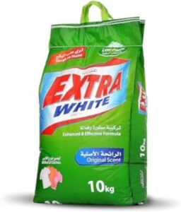 مسحوق غسيل اكسترا وايت بودرة بالرائحة الأصلية، 10 كجم - افضل انواع مسحوق الغسيل