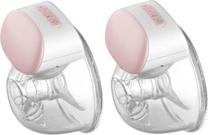 مضخة ثدي BB-P1 لجمع حليب الرضاعة قابلة للارتداء كهربائية محمولة، قطعتين - افضل جهاز شفط حليب