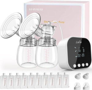 مضخة كهربائية لوليا، مضخات مزدوجة 4 أوضاع و9 مستويات شفط قوية