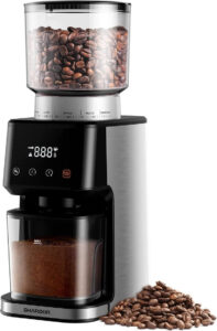 مطحنة حبوب قهوة كهربائية مصنوعة من الستانلس ستيل 3 في 1 من شاردور - افضل طاحونة قهوة كهربائية