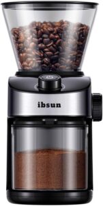 مطحنة قهوة كهربائية مع 32 مقاس للطحن من اي بي صن