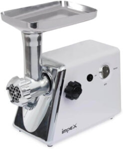 مطحنة لحم بقدرة 1800 واط لإعداد النقانق وتحضير الكيما من امبيكس - MG 3801 - افضل فرامة لحم